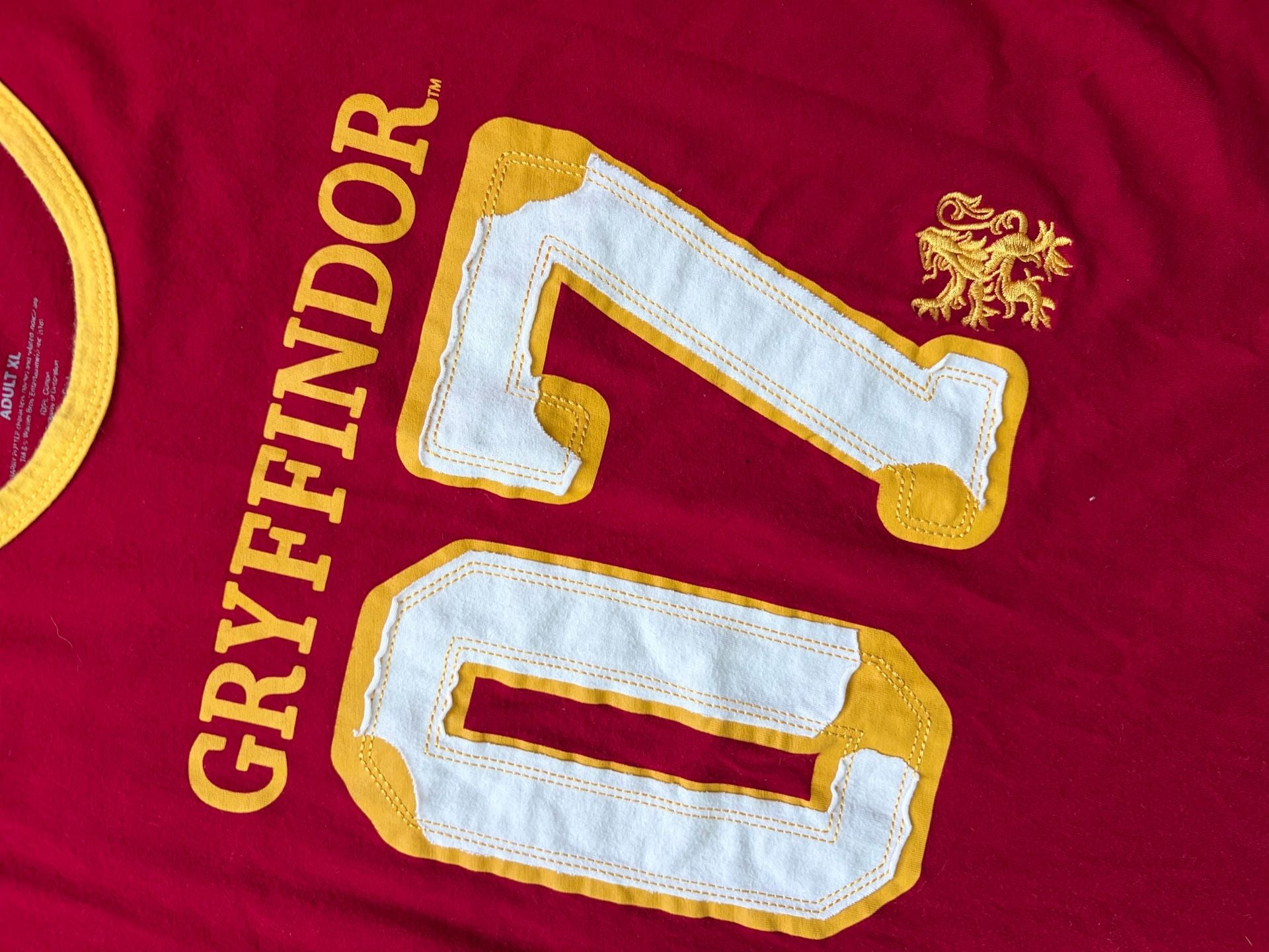 Harry Potter Gryffindor Potter 07 T-Shirt XL Red 5