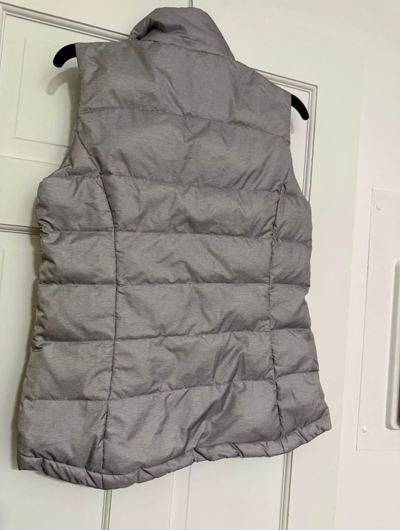 Free Country Puffer Vest Gray Full Zip Winter 3