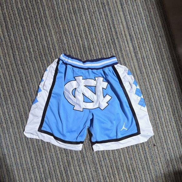 Just Don x Jordan UNC Tar Heels Basketball Shorts Blue
