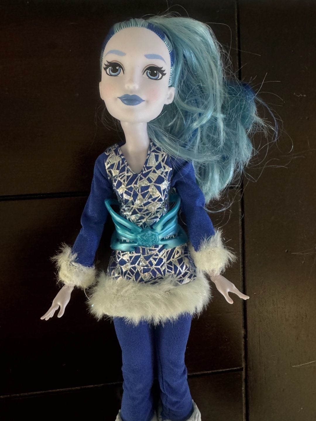 Mattel DC Super Hero Girls Frost 12 Inch Fashion Doll Blue Outfit 3