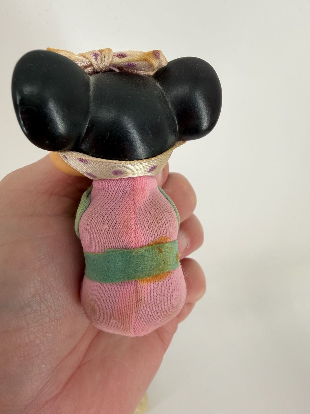 Vintage Disney Donald Duck & Minnie Mouse Rubber Vinyl Dolls 4