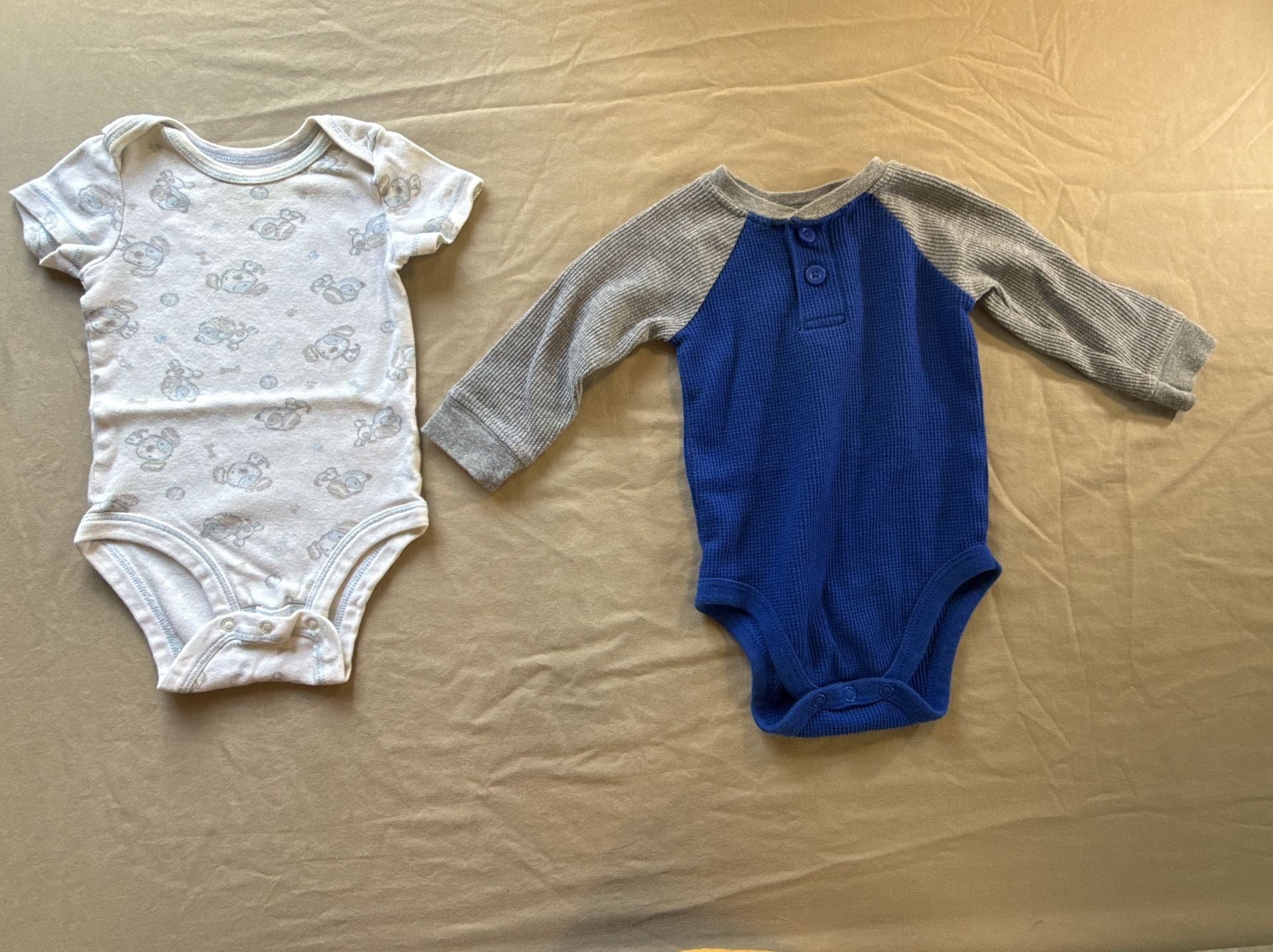 Garanimals & Koala Baby Bodysuits Size 6M 2-Piece Set 1