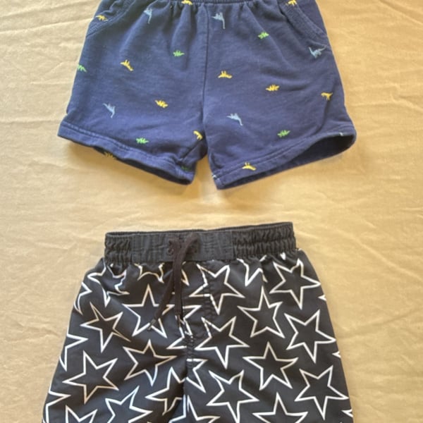 Carter's & Old Navy Baby Shorts Bundle Size 12M & 6-12M