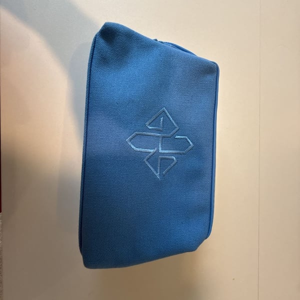 Ettinger London x ANA Business Class Amenity Kit Toiletry Pouch Blue