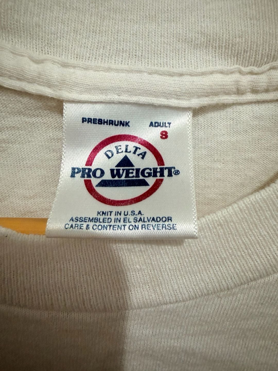 Delta Pro Weight Ground Zero 9-11-01 T-Shirt White Size S 4