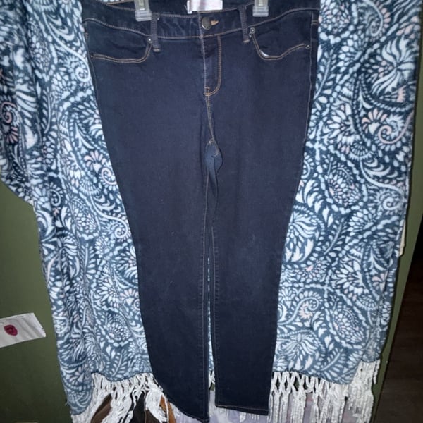 No Boundaries Skinny Jeans Size 15 Dark Wash Denim