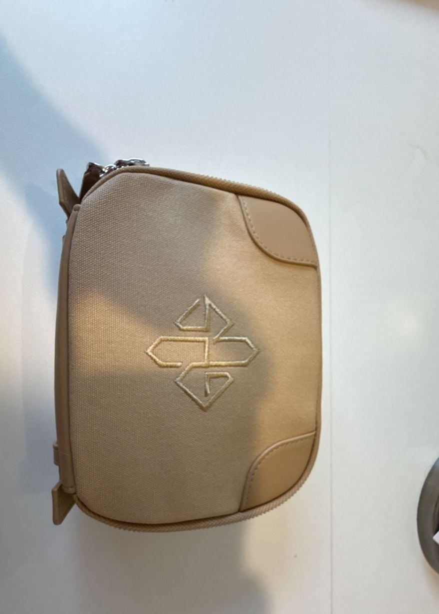 Ettinger London Amenity Kit Toiletries Bag Beige | full 1