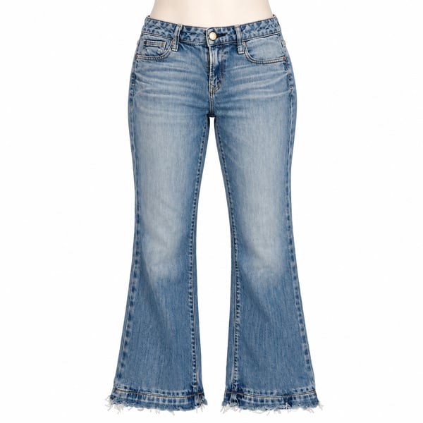 Gap Long & Lean Jeans Women 27/4R Flare Bootcut 2009 Y2K Medium Wash