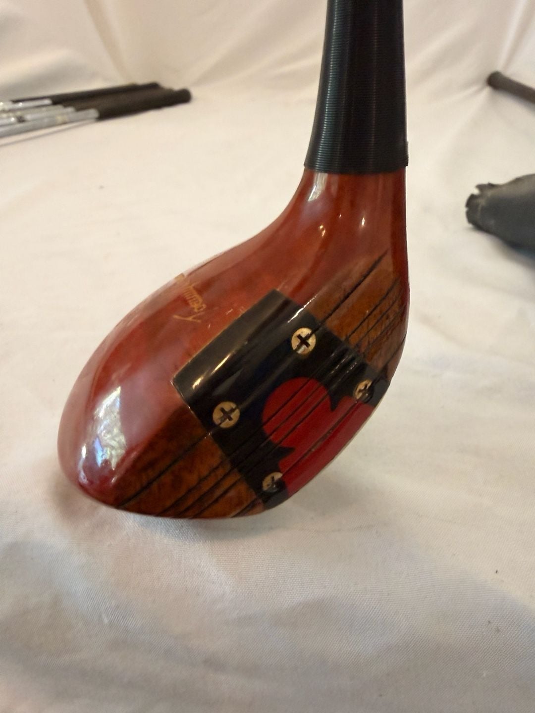Macgregor T85 MT Persimmon 1 Wood Driver Velocitized Eye-O-Matic Oil Hardened 6