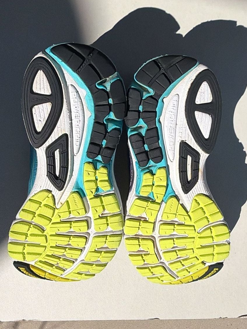 Saucony Ride 8 Running Shoes Silver Purple Blue S10273-1 4