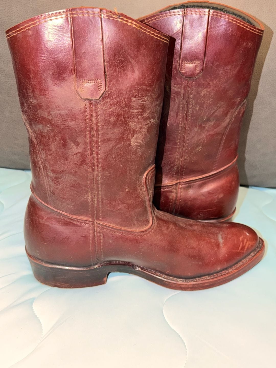 Vintage LaCrosse Size 9 Waterproof Rubber Cowboy Boots Made in USA 7