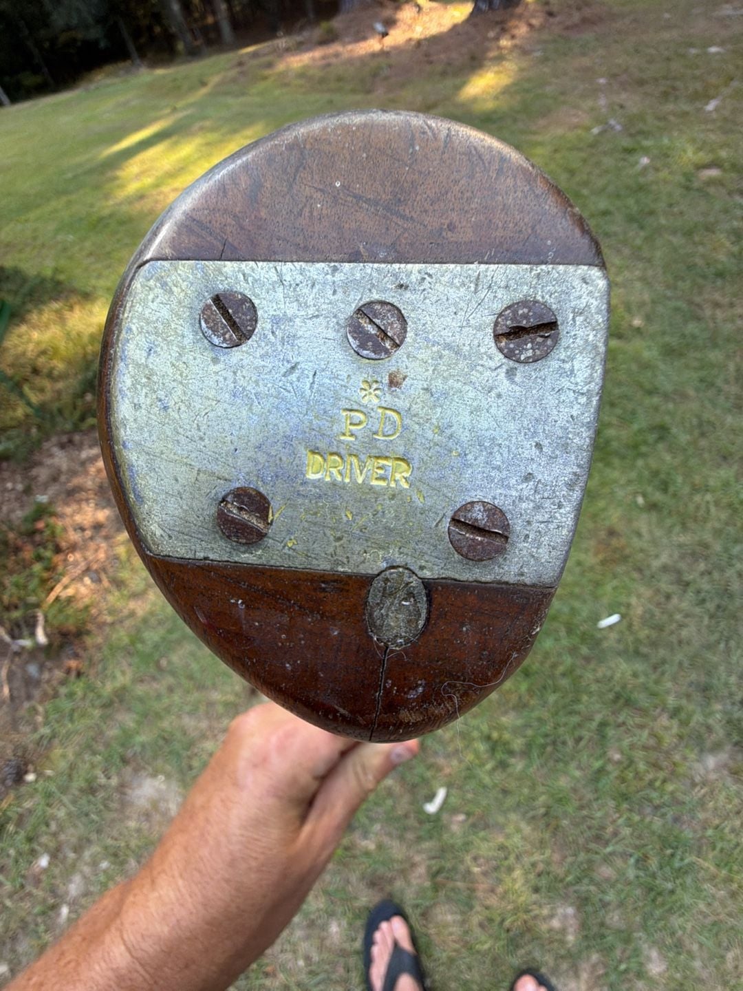 R.H. Macy & Co. Vintage Wooden Golf Club Head 6