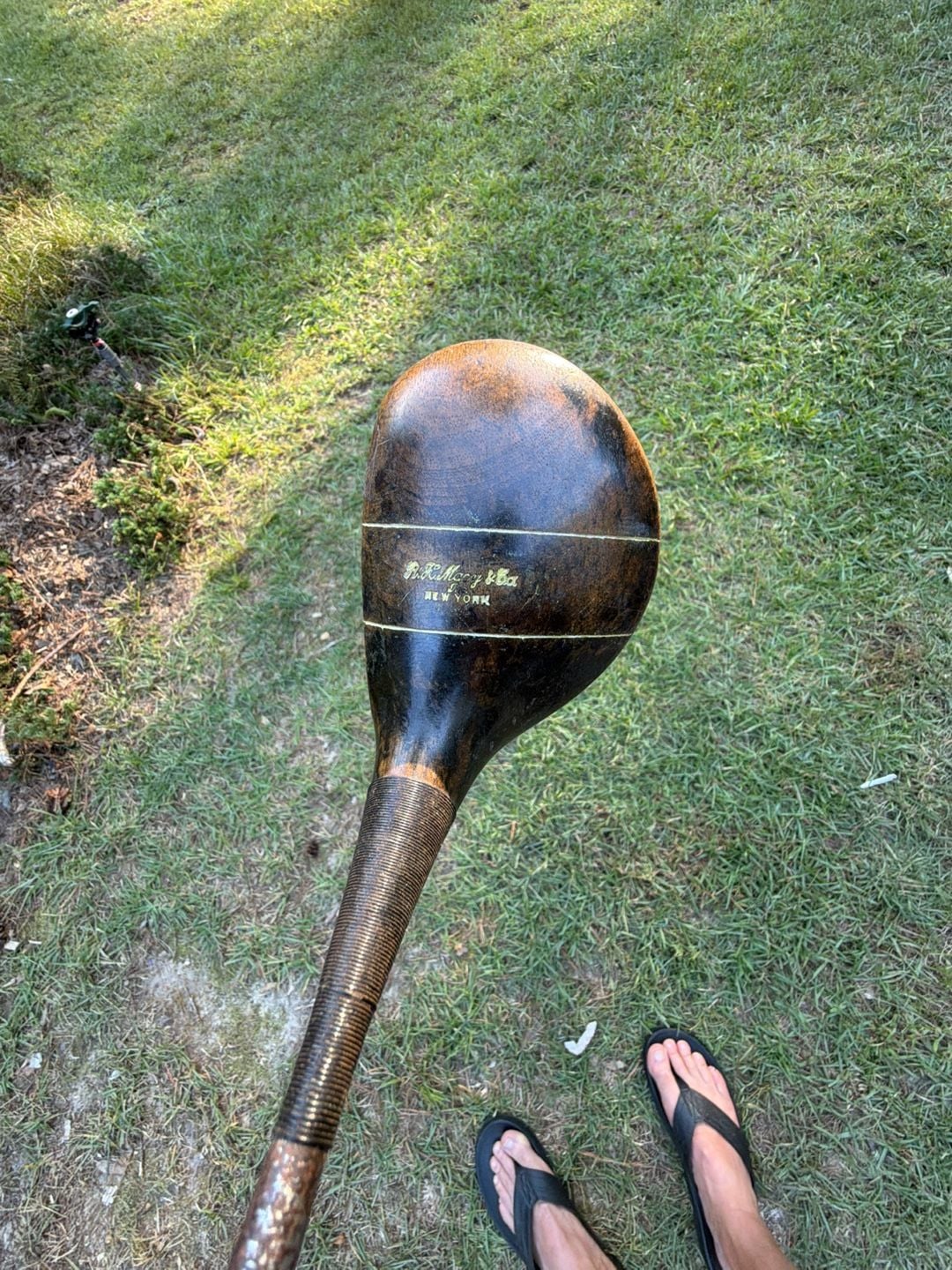 R.H. Macy & Co. Vintage Wooden Golf Club Head 8