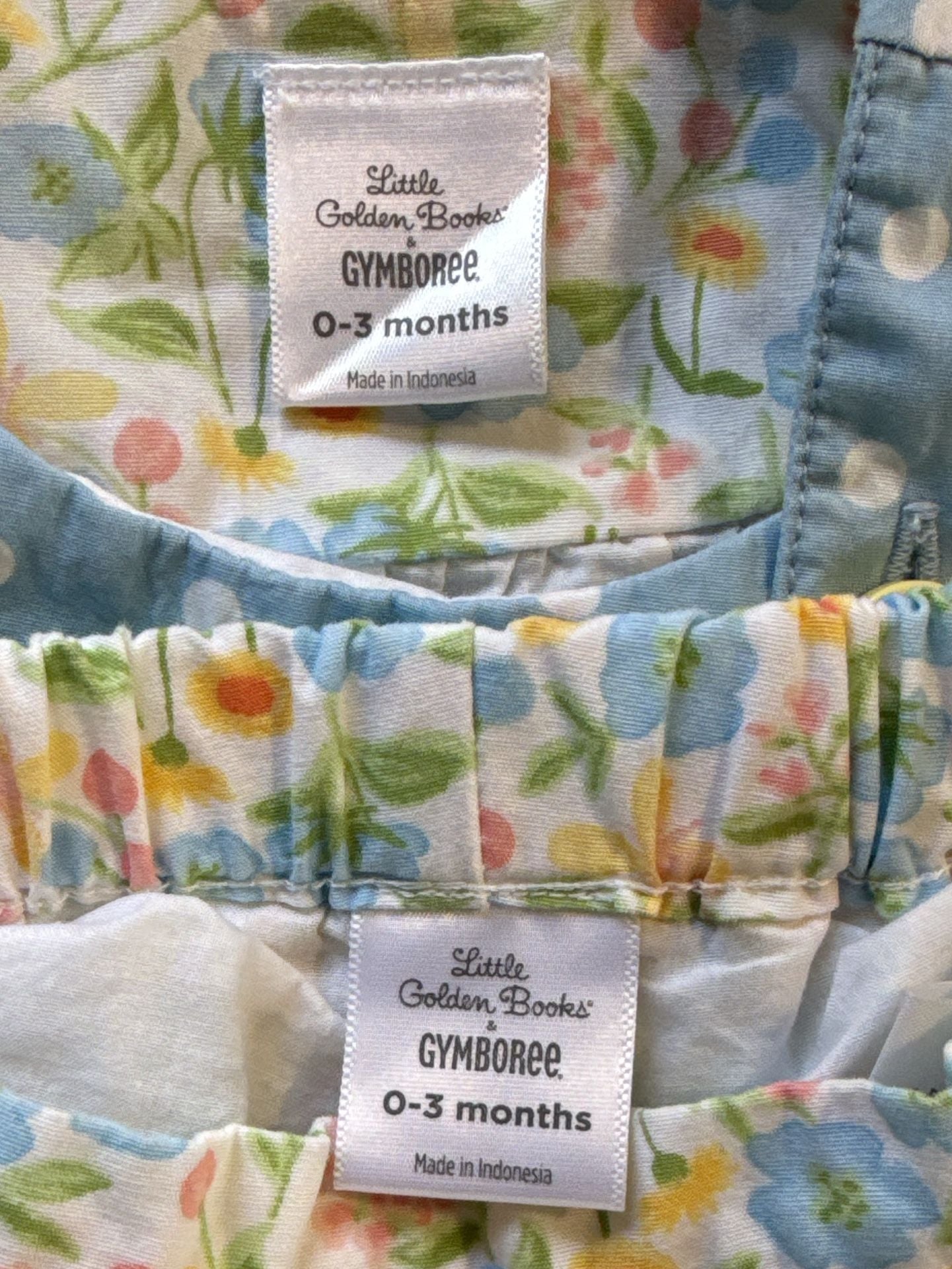 Little Golden Books & Gymboree Size 0-3 Months Outfit 3