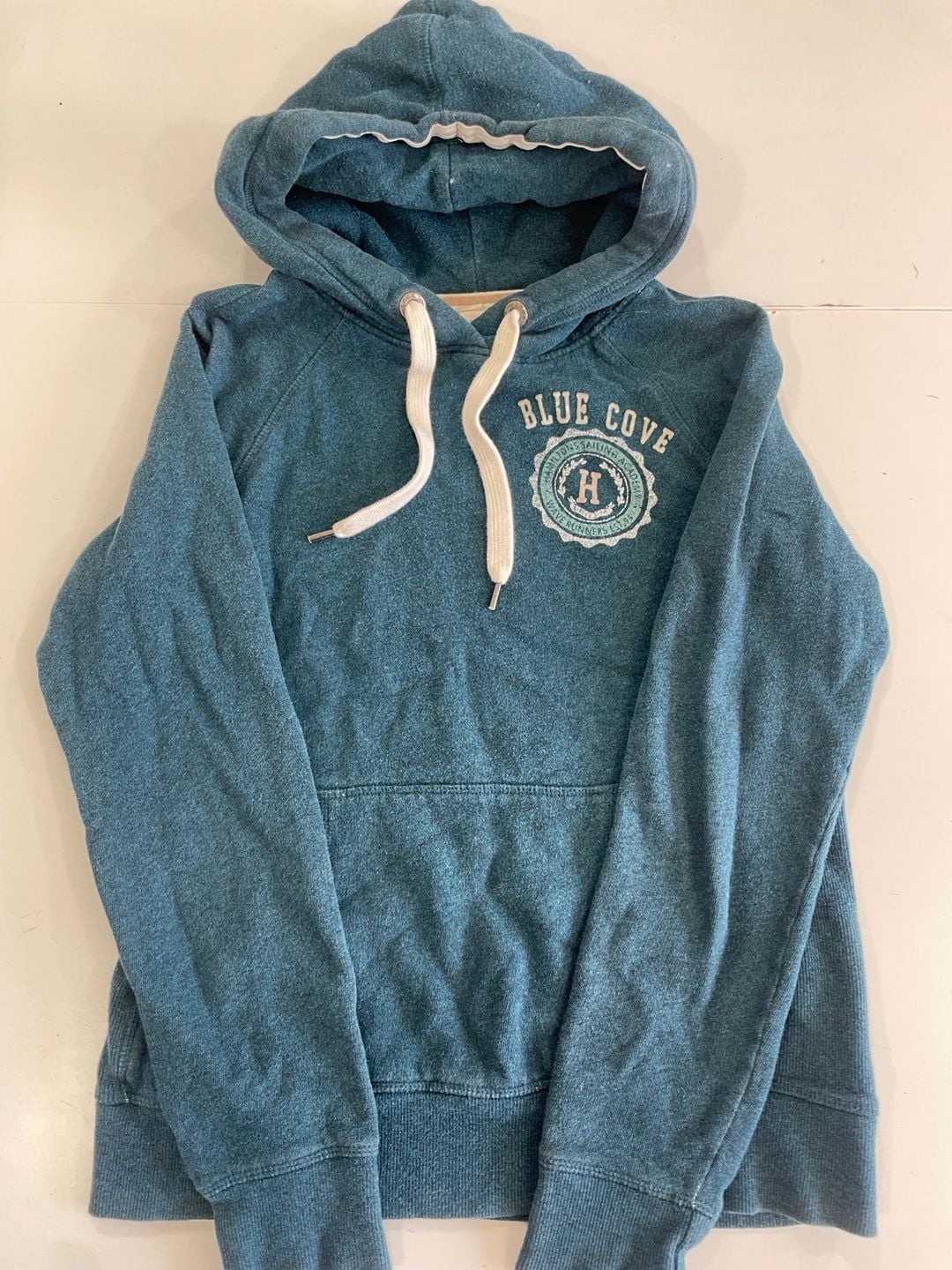 Label of Graded Goods Blue Cove Hamilton Sailing Academy Hoodie Size S Blue 2