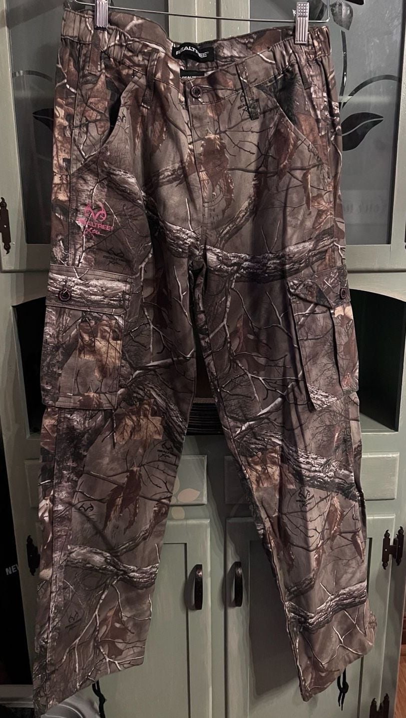 Realtree Cargo Pants Size M Camo Hunting 7