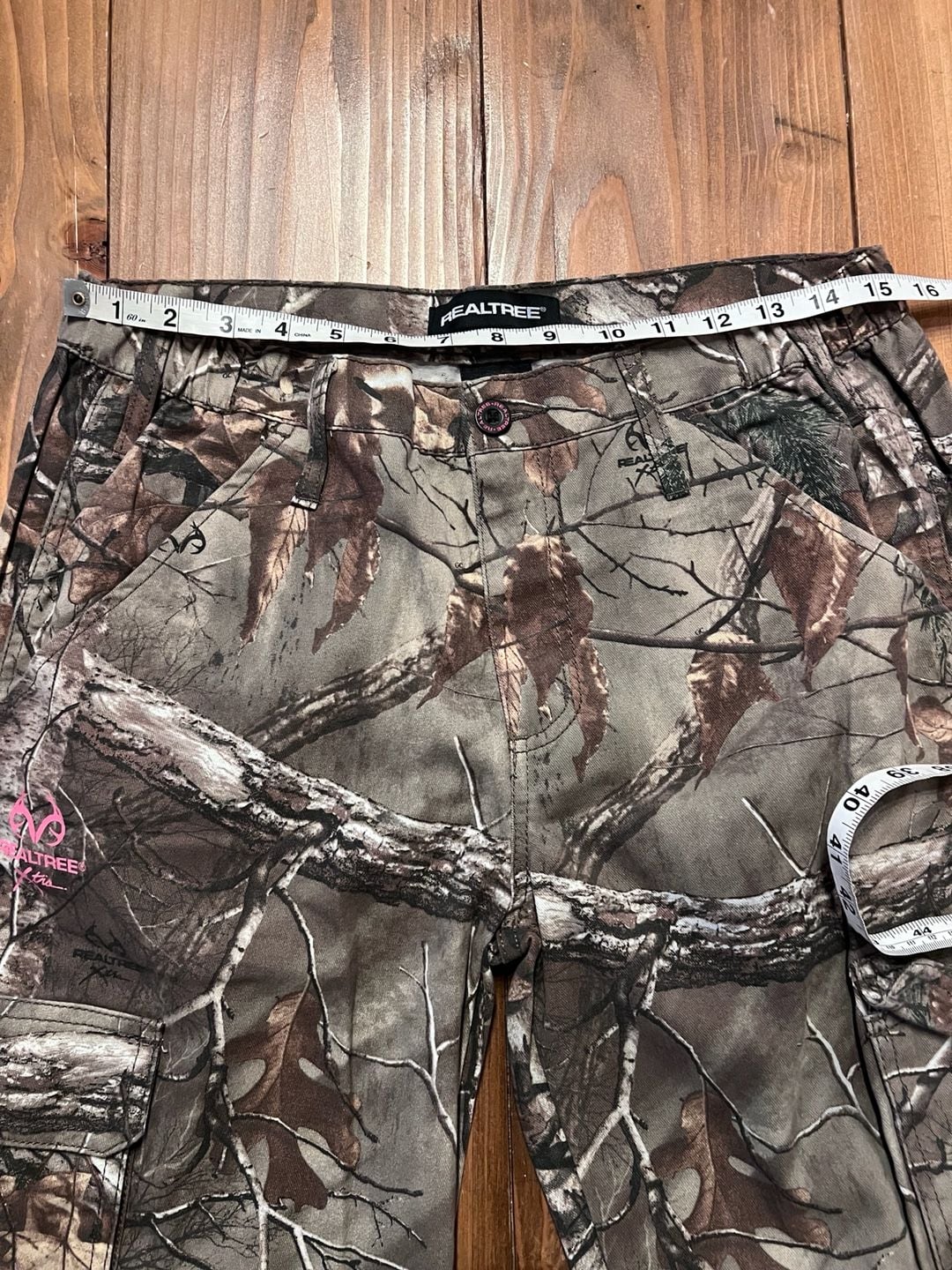 Realtree Cargo Pants Size M Camo Hunting 8