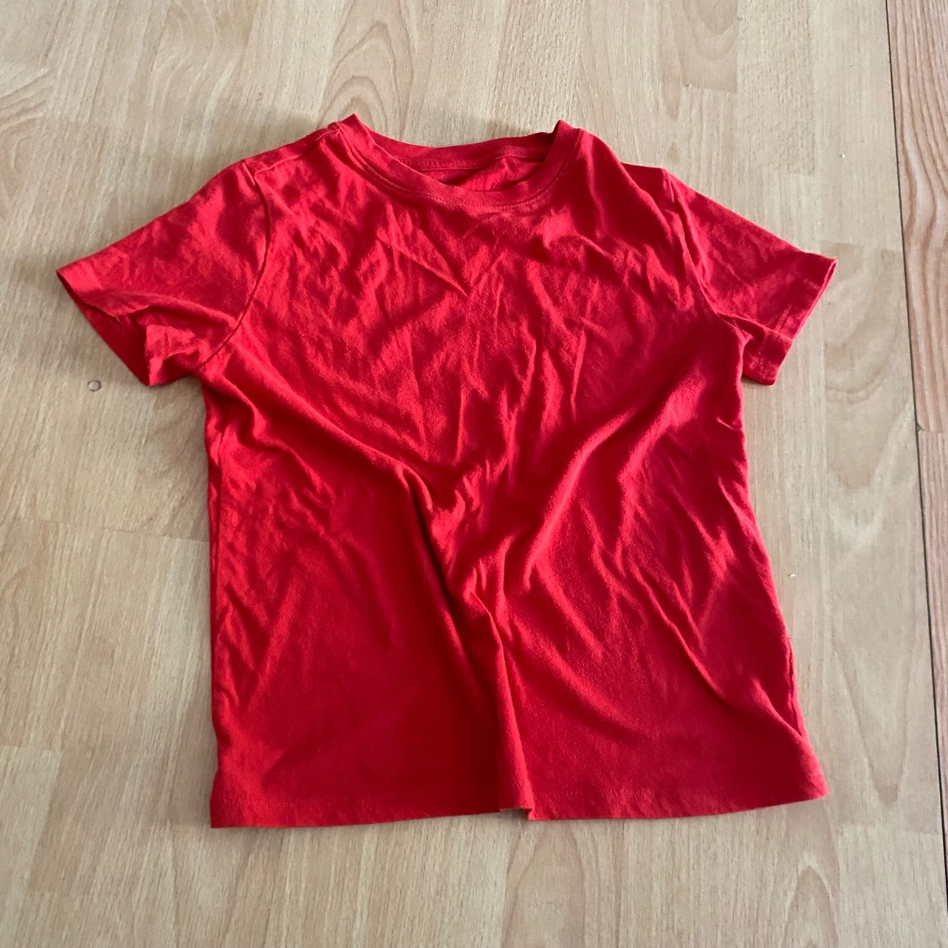 Cat & Jack T-Shirt Size M Red Short Sleeve Crewneck 2