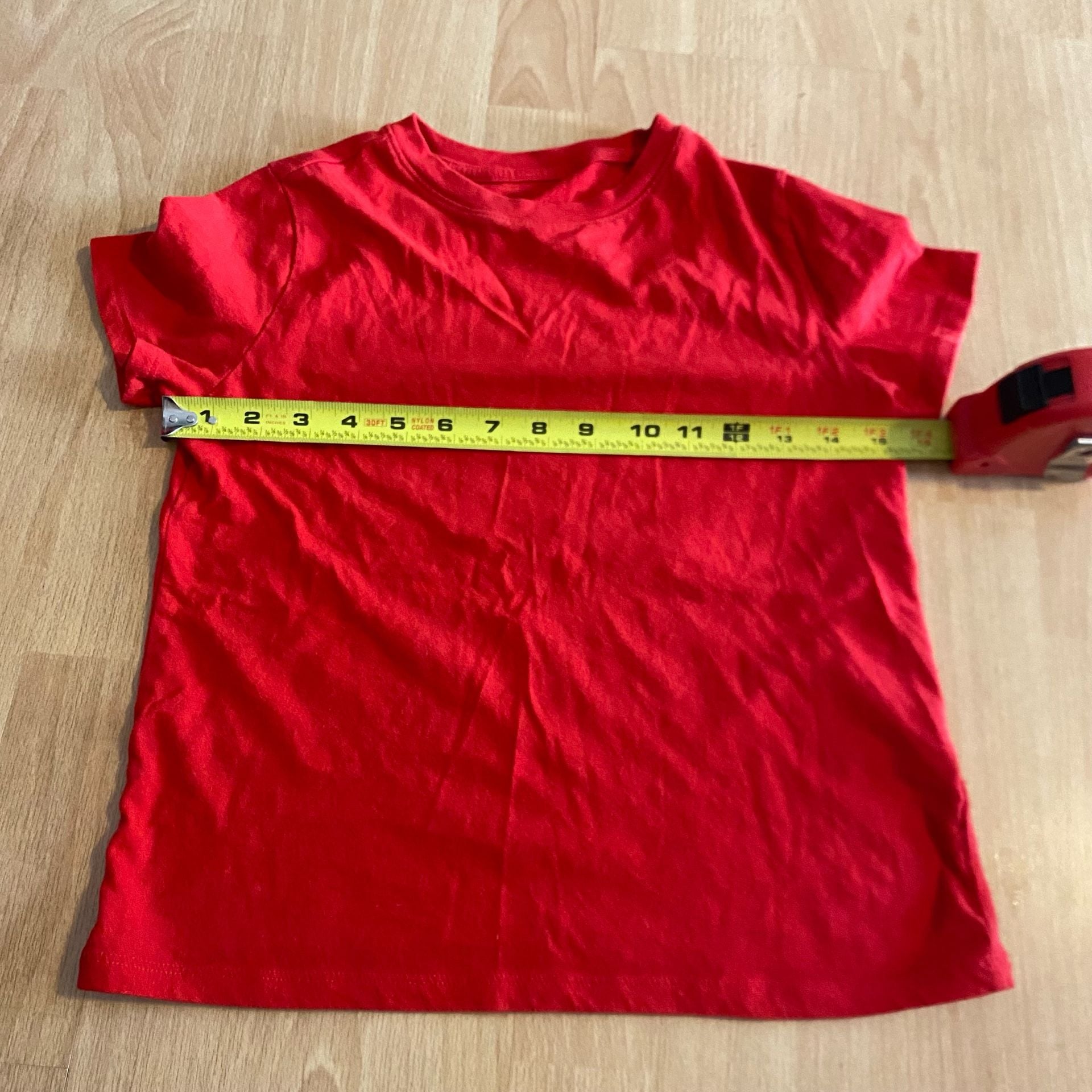 Cat & Jack T-Shirt Size M Red Short Sleeve Crewneck 4