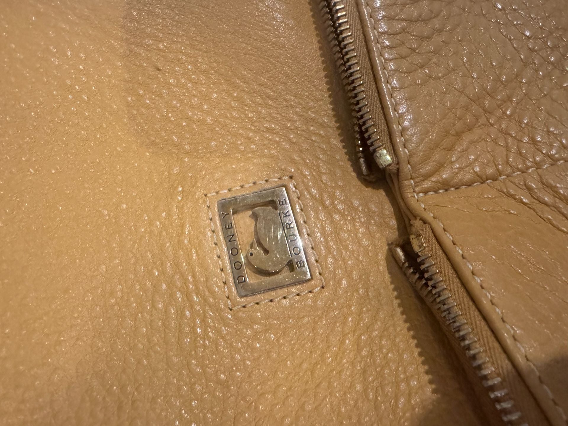 Dooney & Bourke Dillen Sac Yellow Mustard Leather Hobo Shoulder Bag 7