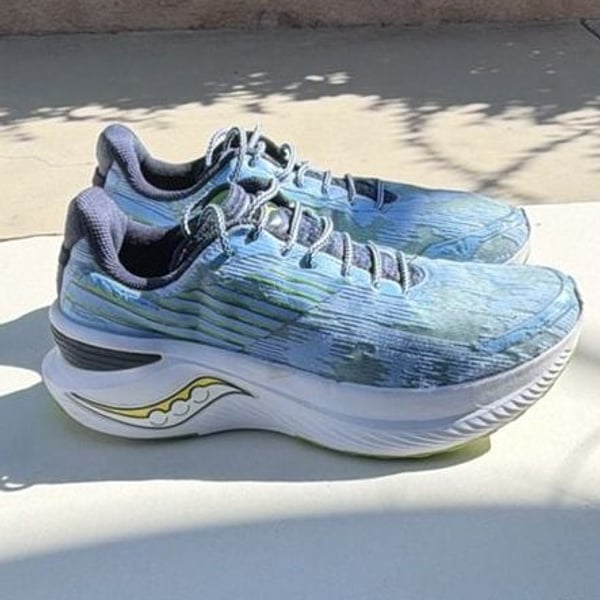 Saucony Endorphin Shift 3 Running Shoes Blue Green
