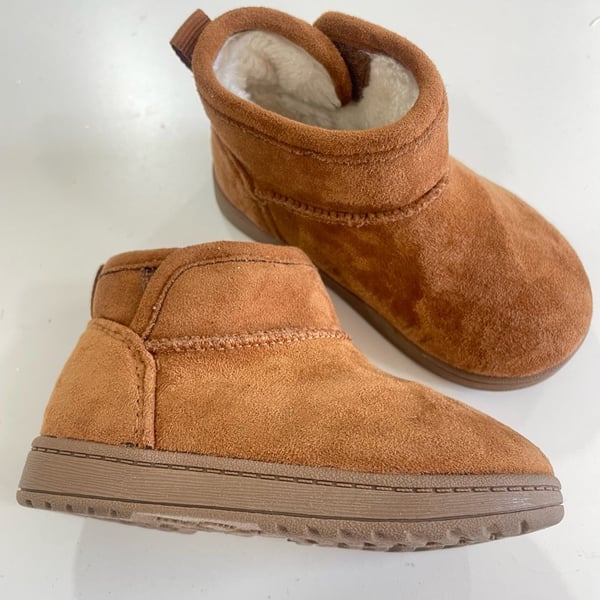 Jumping Beans Nala Toddler Girls Ankle Boots Chestnut