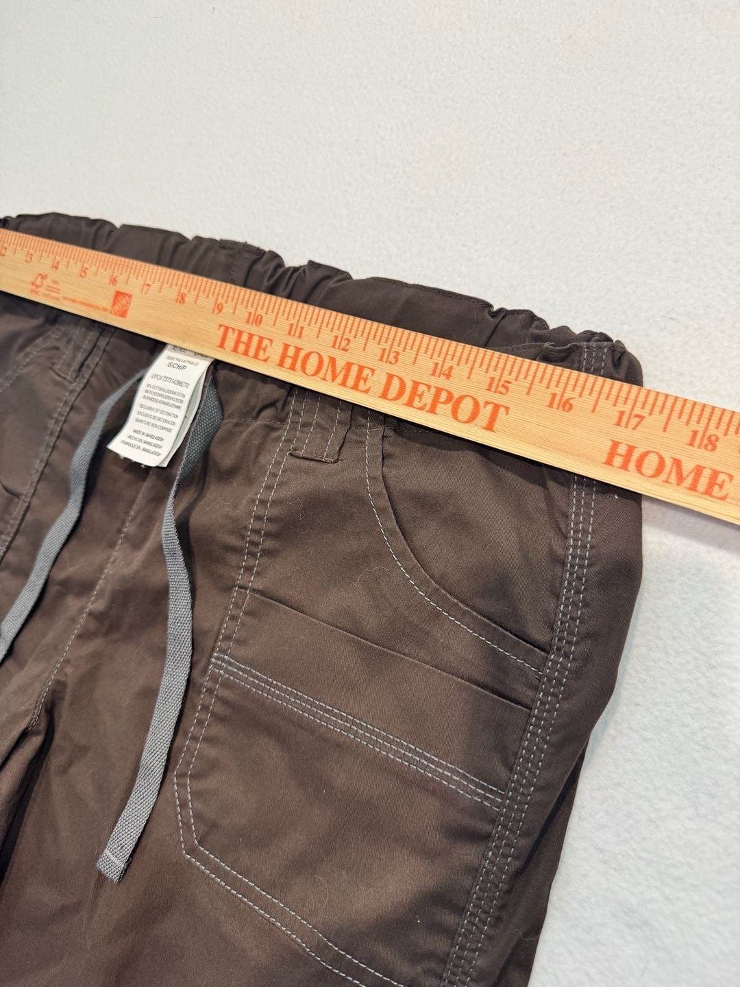 Dickies Gen Flex Women S Brown Cargo Scrub Pants Youtility Drawstring 4