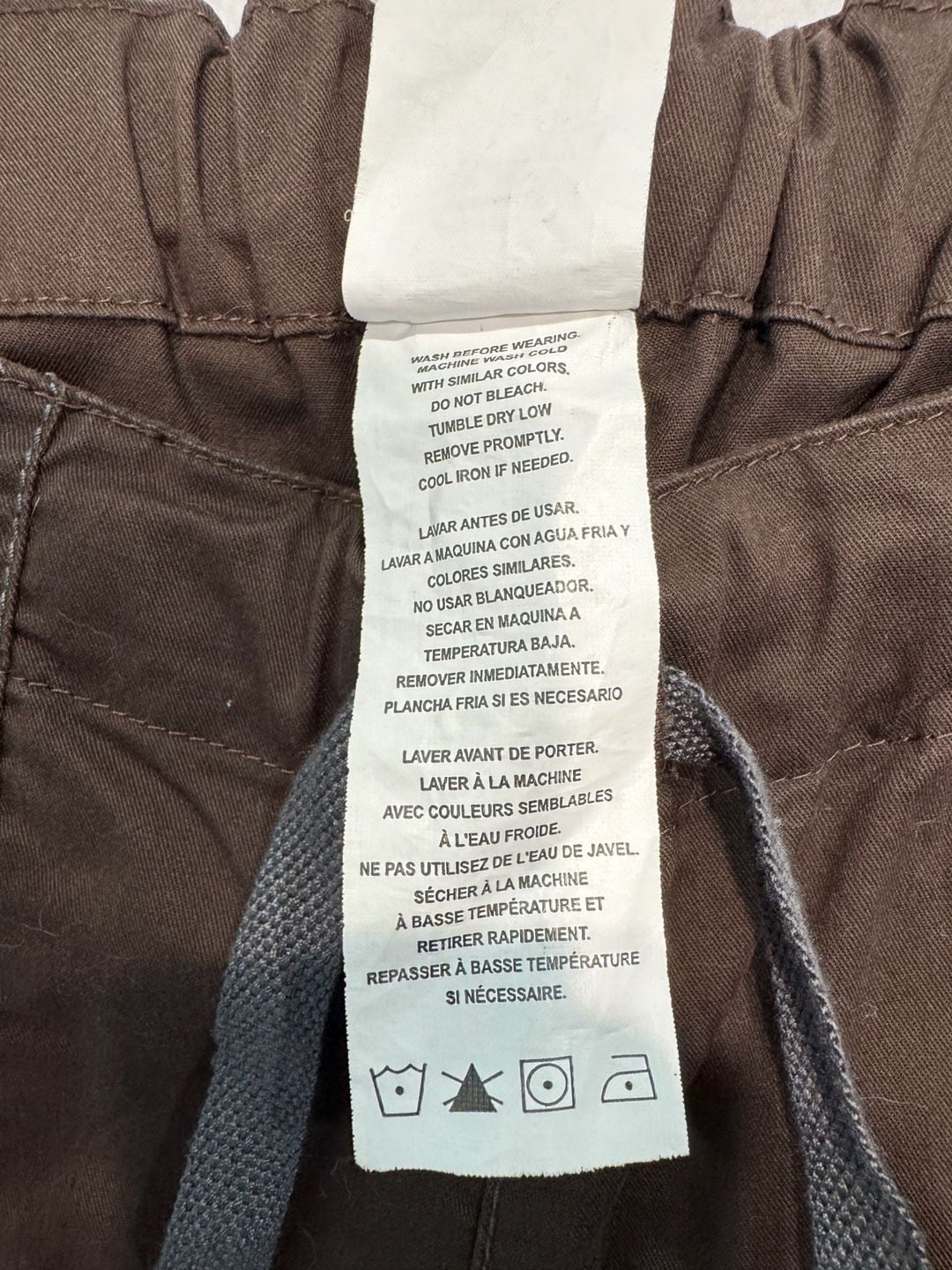 Dickies Gen Flex Women S Brown Cargo Scrub Pants Youtility Drawstring 7