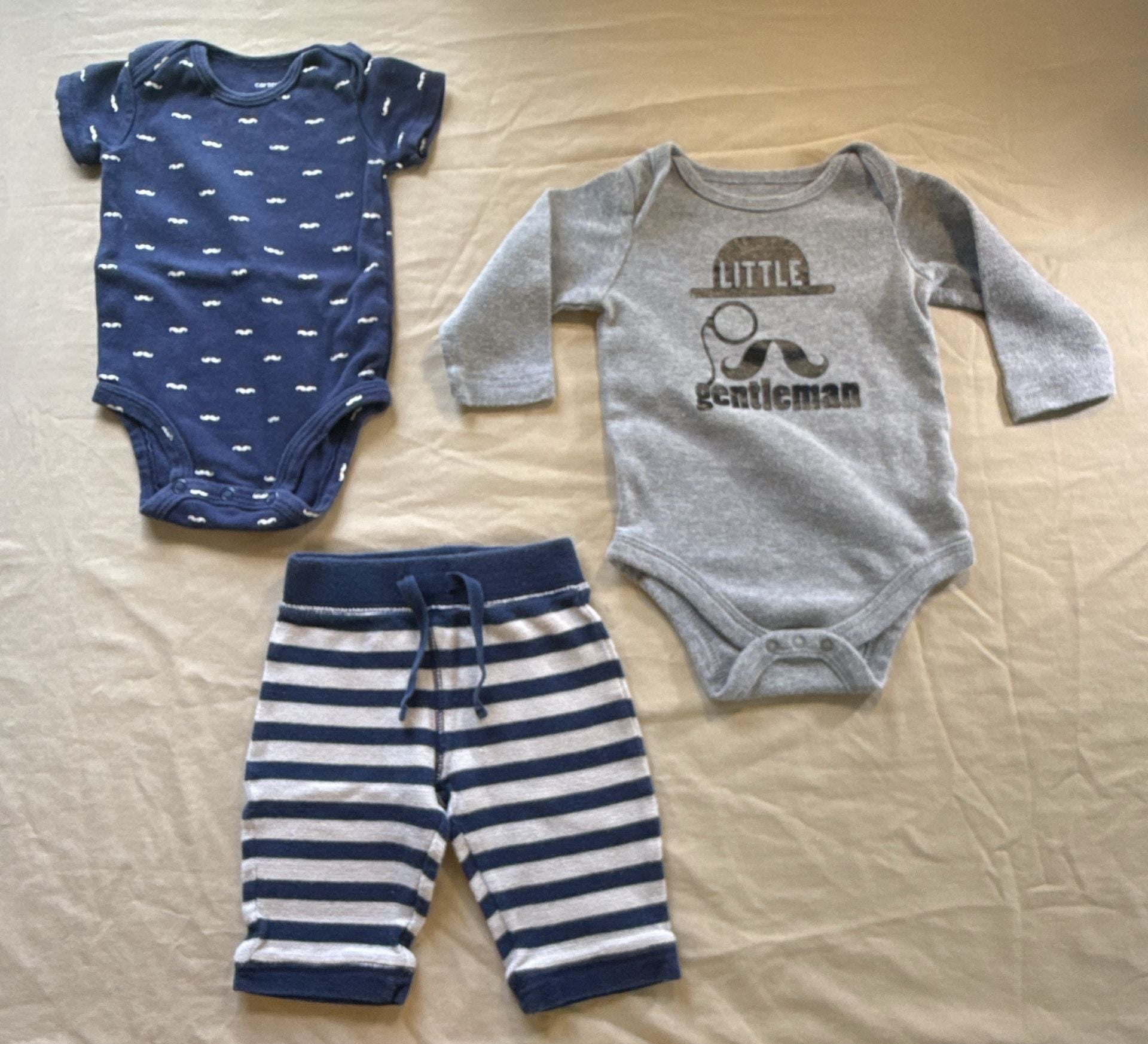 Carter's Baby Boy 3 Months Clothing Bundle 1