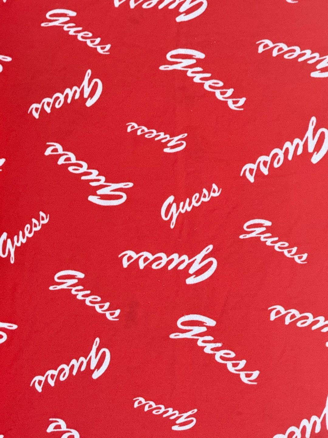 Guess Kids Red All Over Logo T-Shirt Size M (10-12) 3