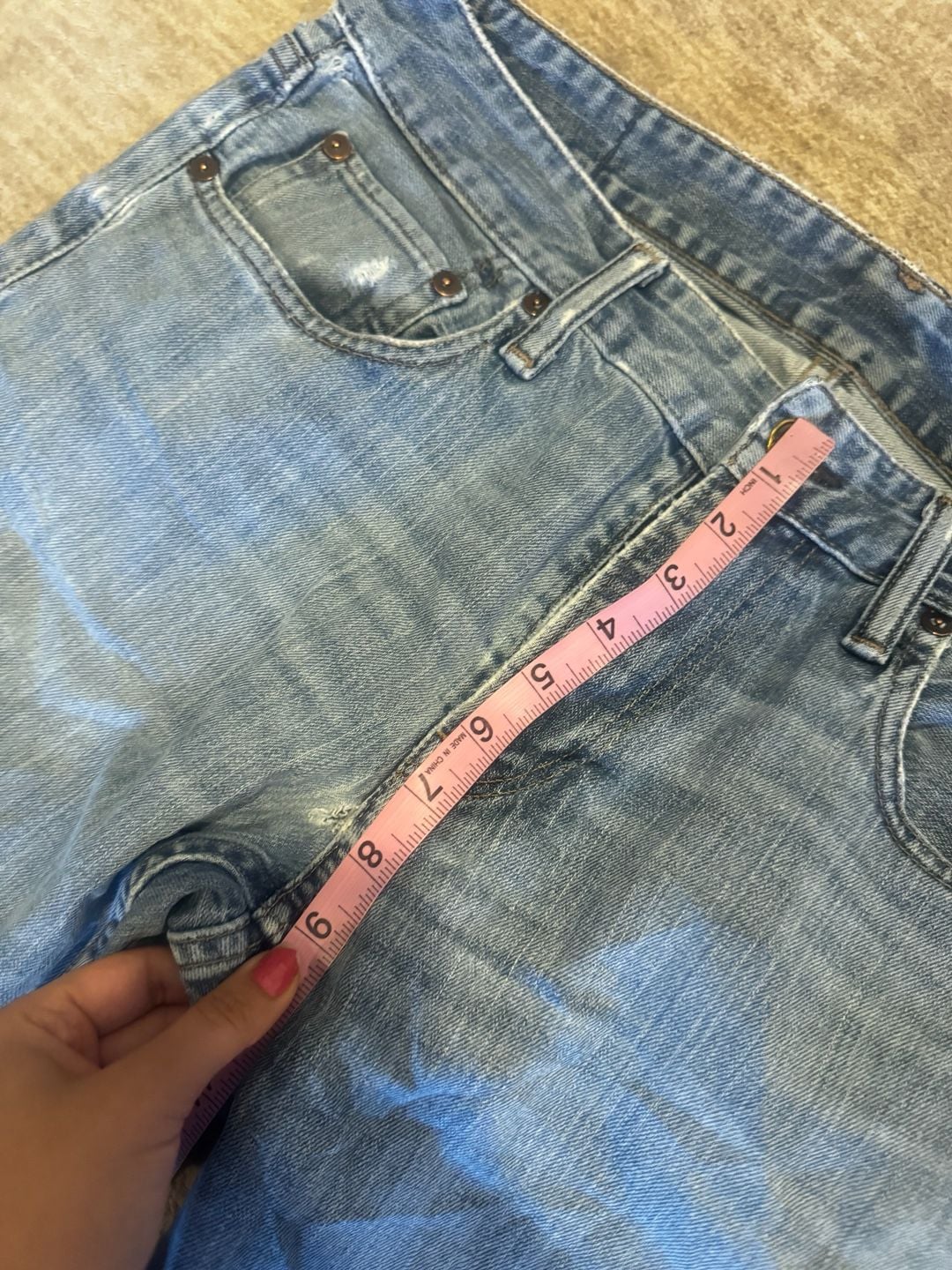 Bonobos Jeans Size 32/32 Blue Denim Regular Fit Pants 5