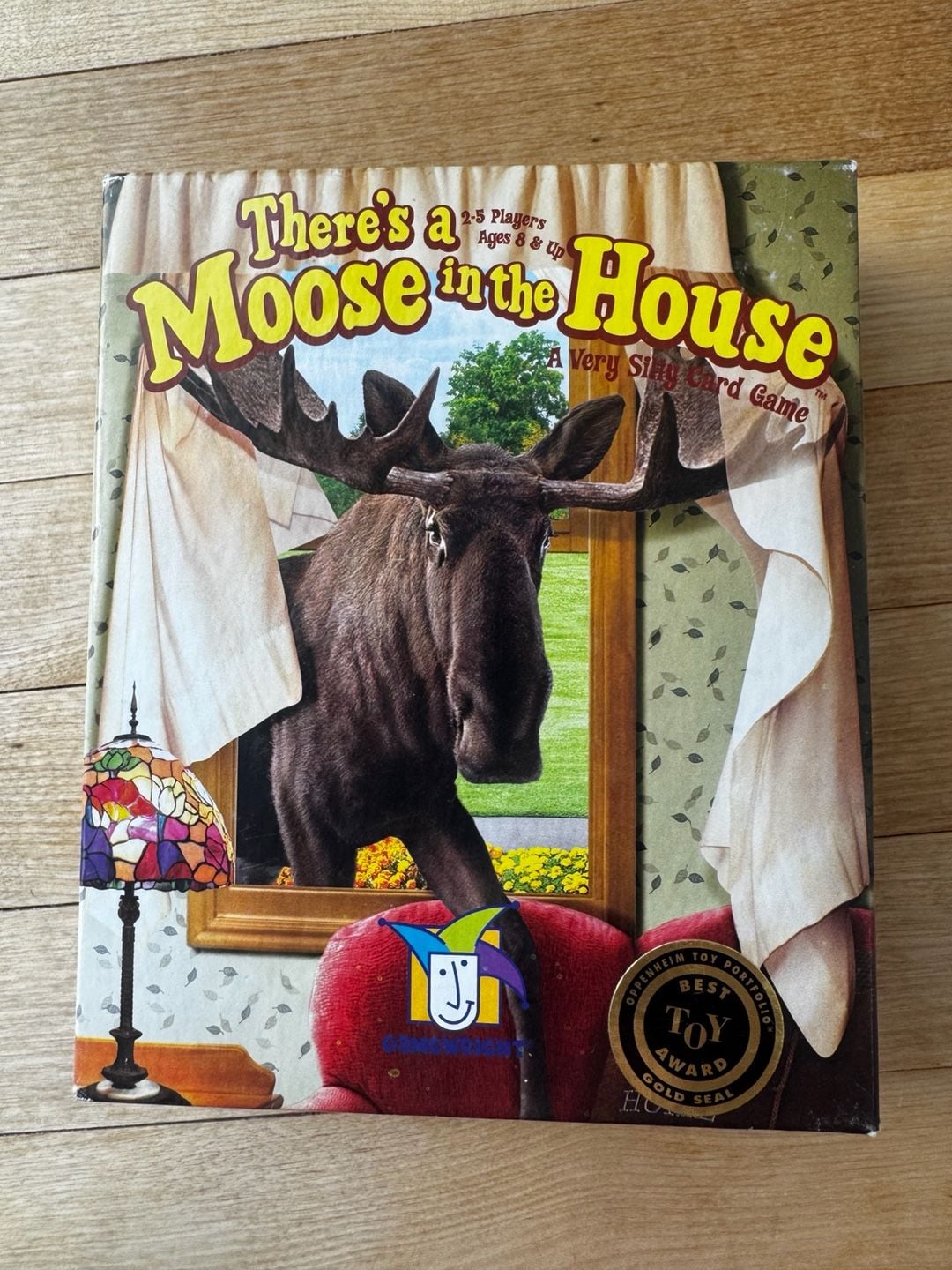Gamewright There's a Moose in the House Card Game 1