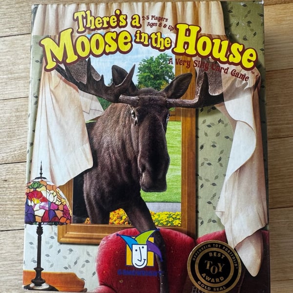 Gamewright There's a Moose in the House Card Game