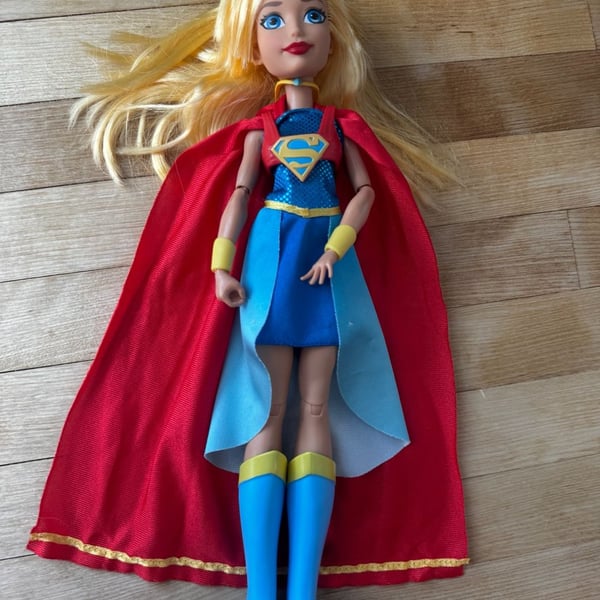 DC Super Hero Girls Supergirl 12" Action Doll 2015 Mattel DLT63