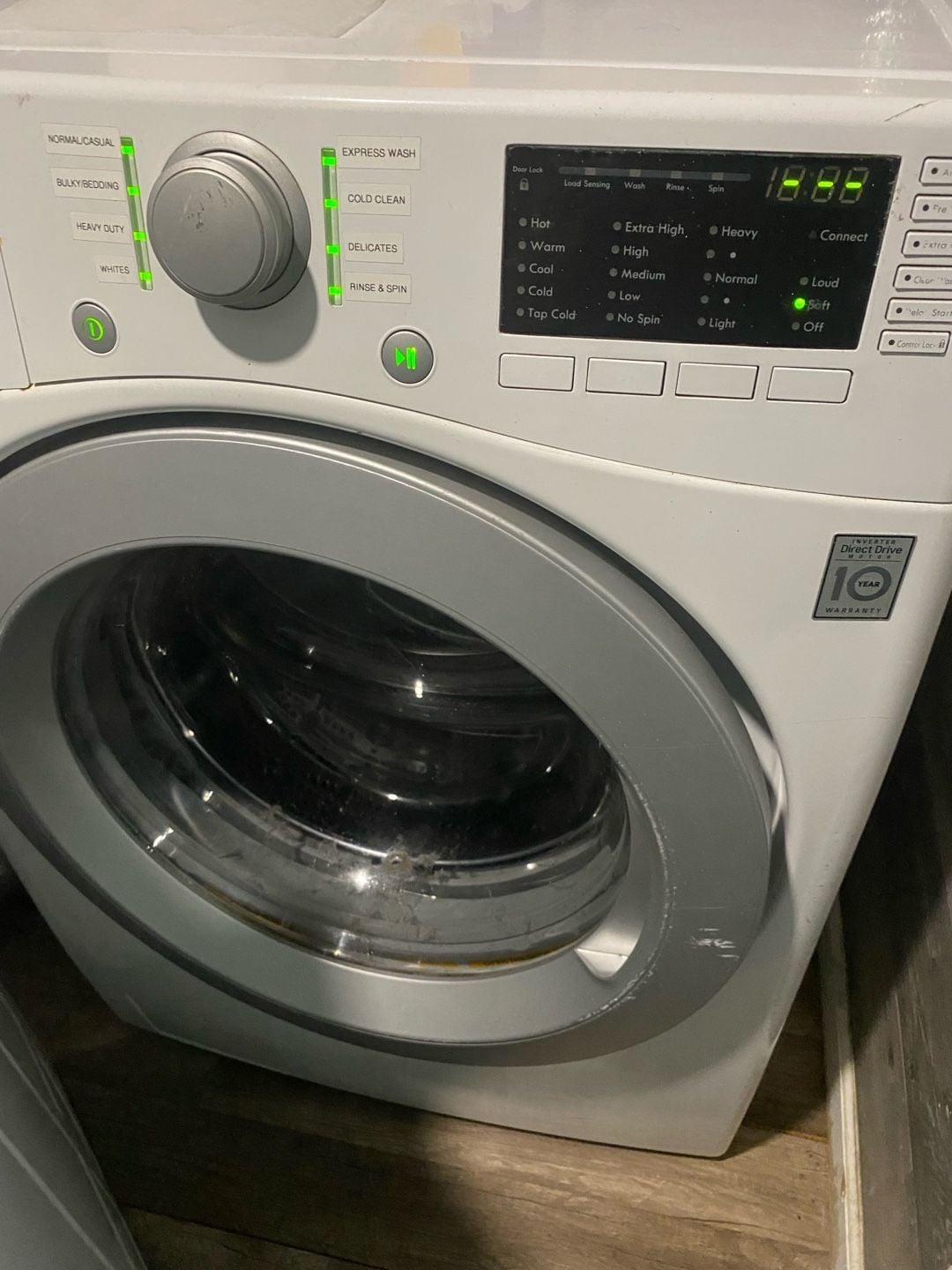 Kenmore Washer and Dryer Set White Working Good 1