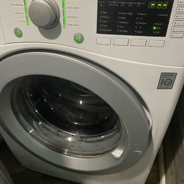 Kenmore Washer and Dryer Set White Working Good