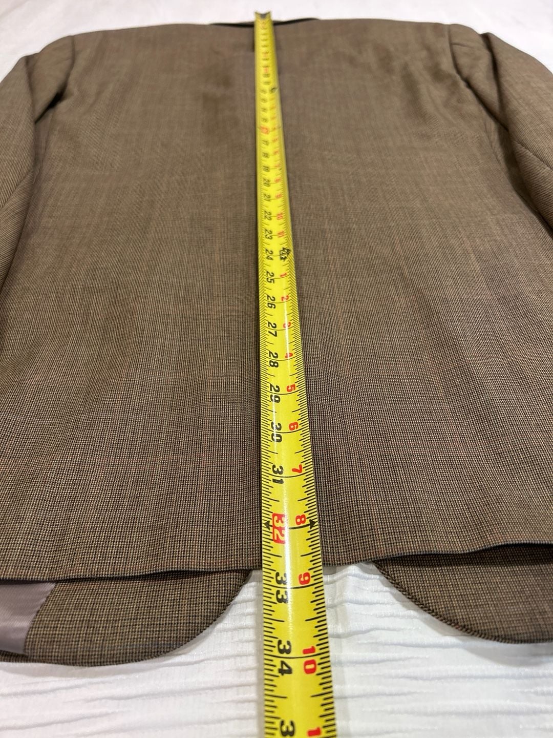 Nautica Sport Coat Size 40R Brown Wool Blazer 10
