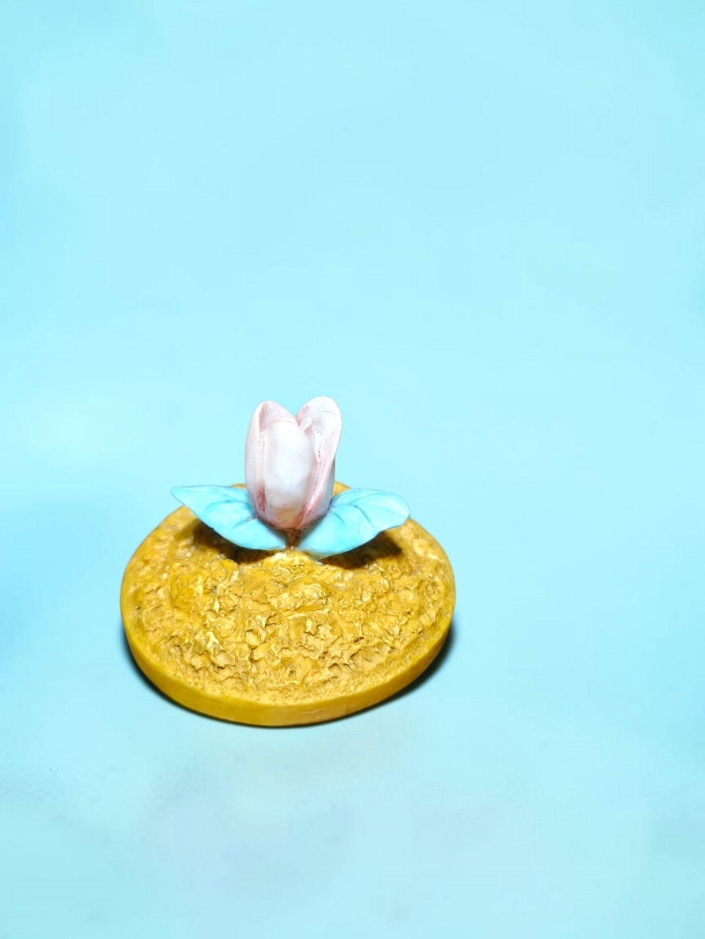 Precious Moments Miniature Teapot Figurine May Flower Pot 4