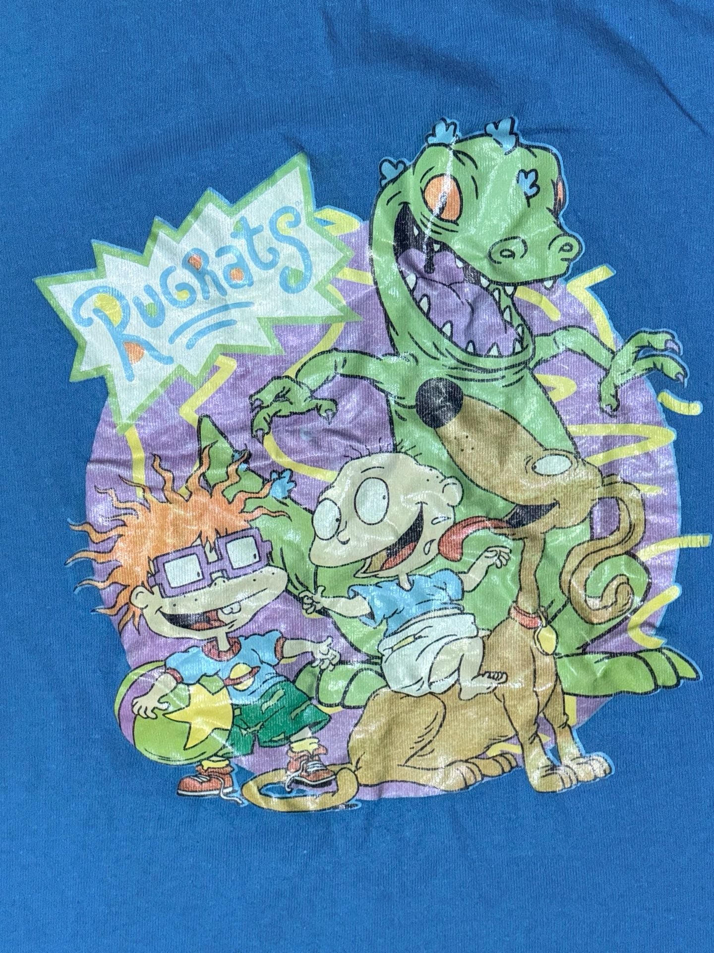 Nickelodeon Rugrats Size 16 Blue Graphic T-Shirt 3