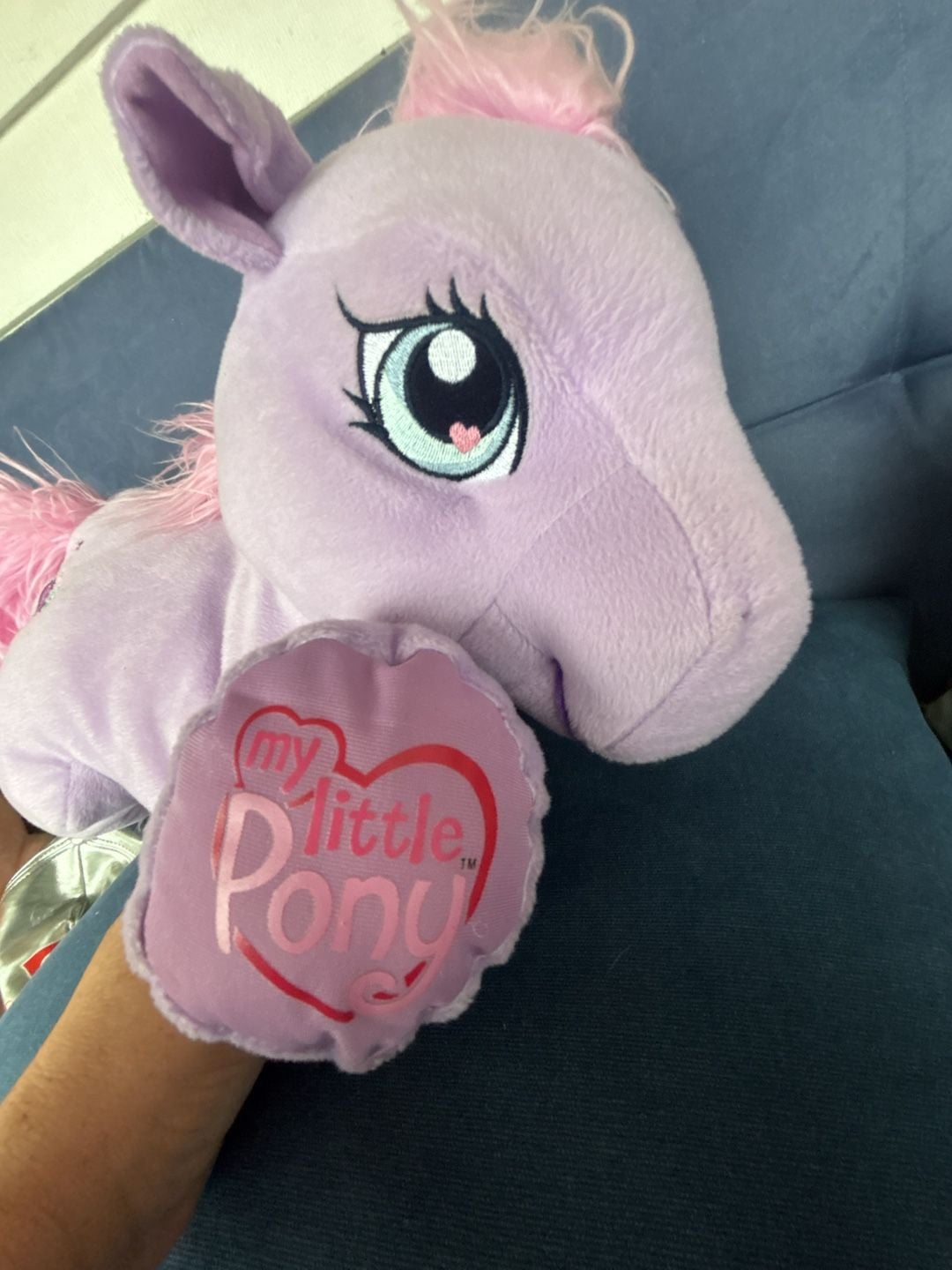 Rare vintage 2004 Hasbro My Little Pony Sweetsong G3 Large Plush 4