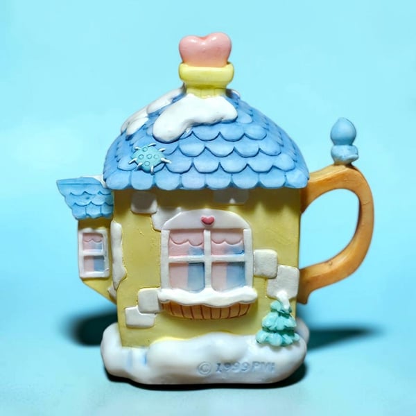 Precious Moments February House Figurine 1999