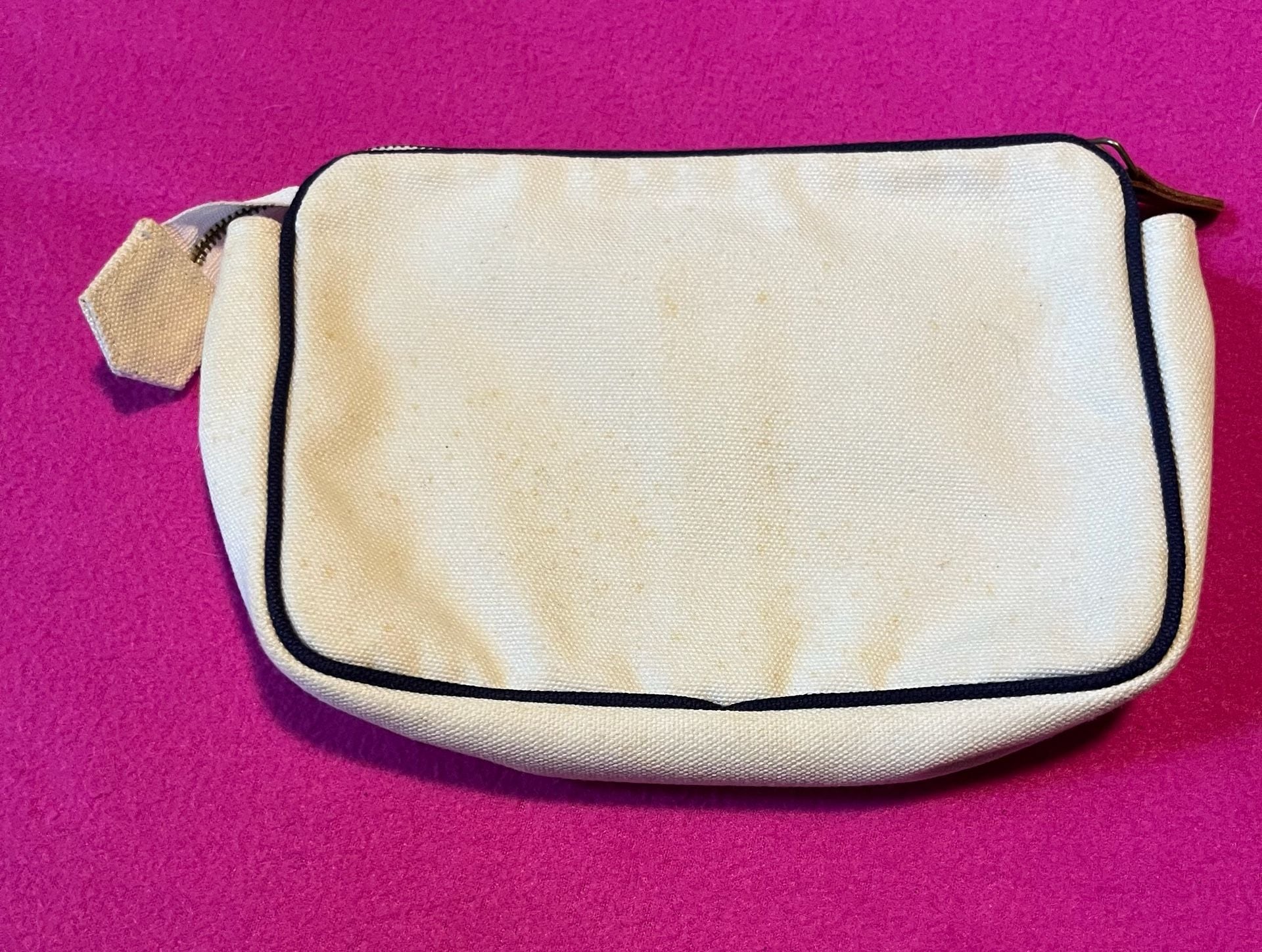 Ralph Lauren Canvas Crest Cosmetic Pouch 3