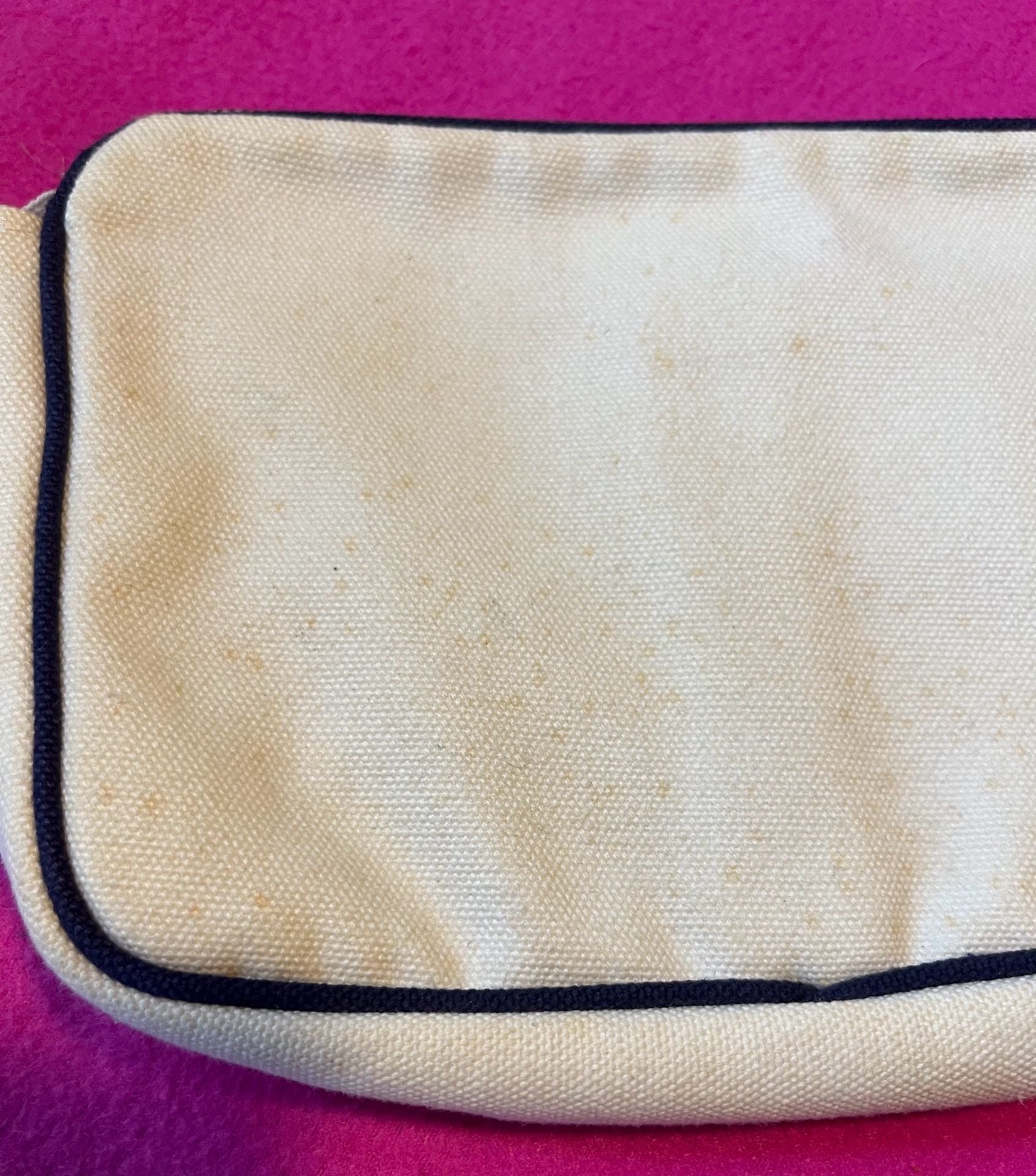 Ralph Lauren Canvas Crest Cosmetic Pouch 6