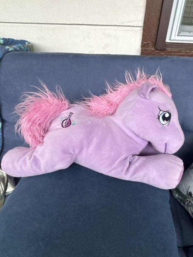 Rare vintage 2004 Hasbro My Little Pony Sweetsong G3 Large Plush 1