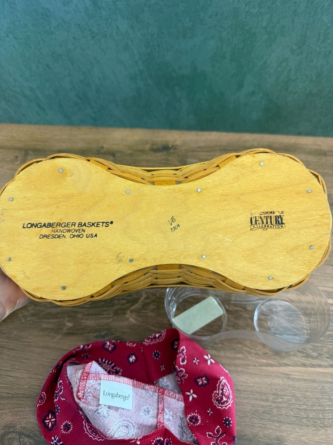Longaberger Barbeque Buddy Basket Set 6