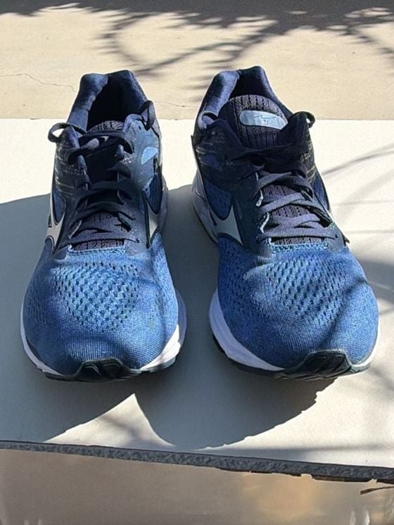 Mizuno Wave Rider 23 Size 10 Blue Running Shoes 8