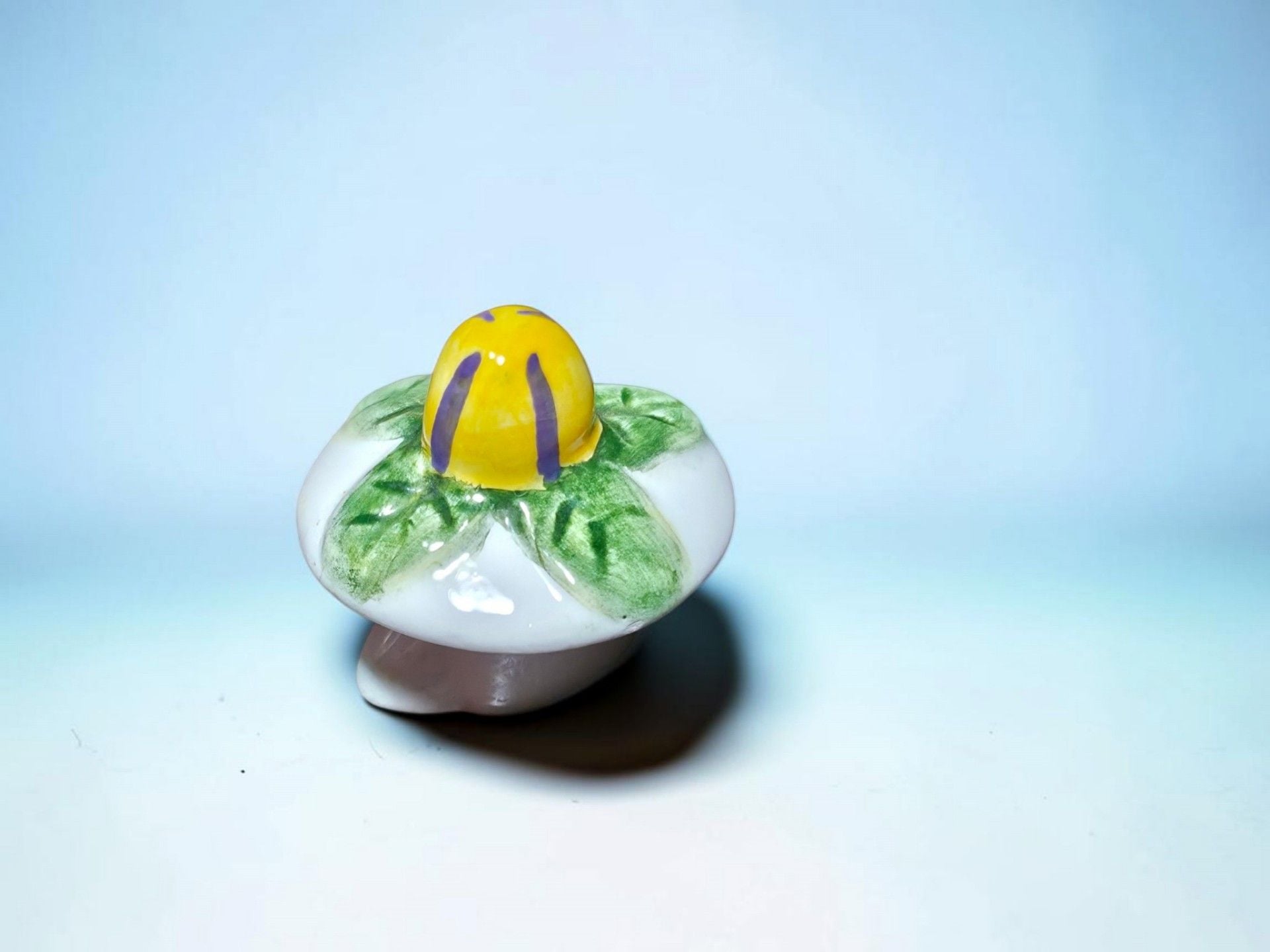 Asia Master Group Ceramic Miniature Teapot Set Pansy Sunflower Floral Decorative 12