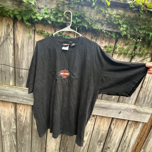 Harley-Davidson 100 Years Of Great Motorcycle Black T-Shirt XL