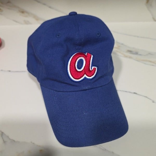 47 Brand Atlanta Braves Cooperstown Classic Franchise Hat Blue