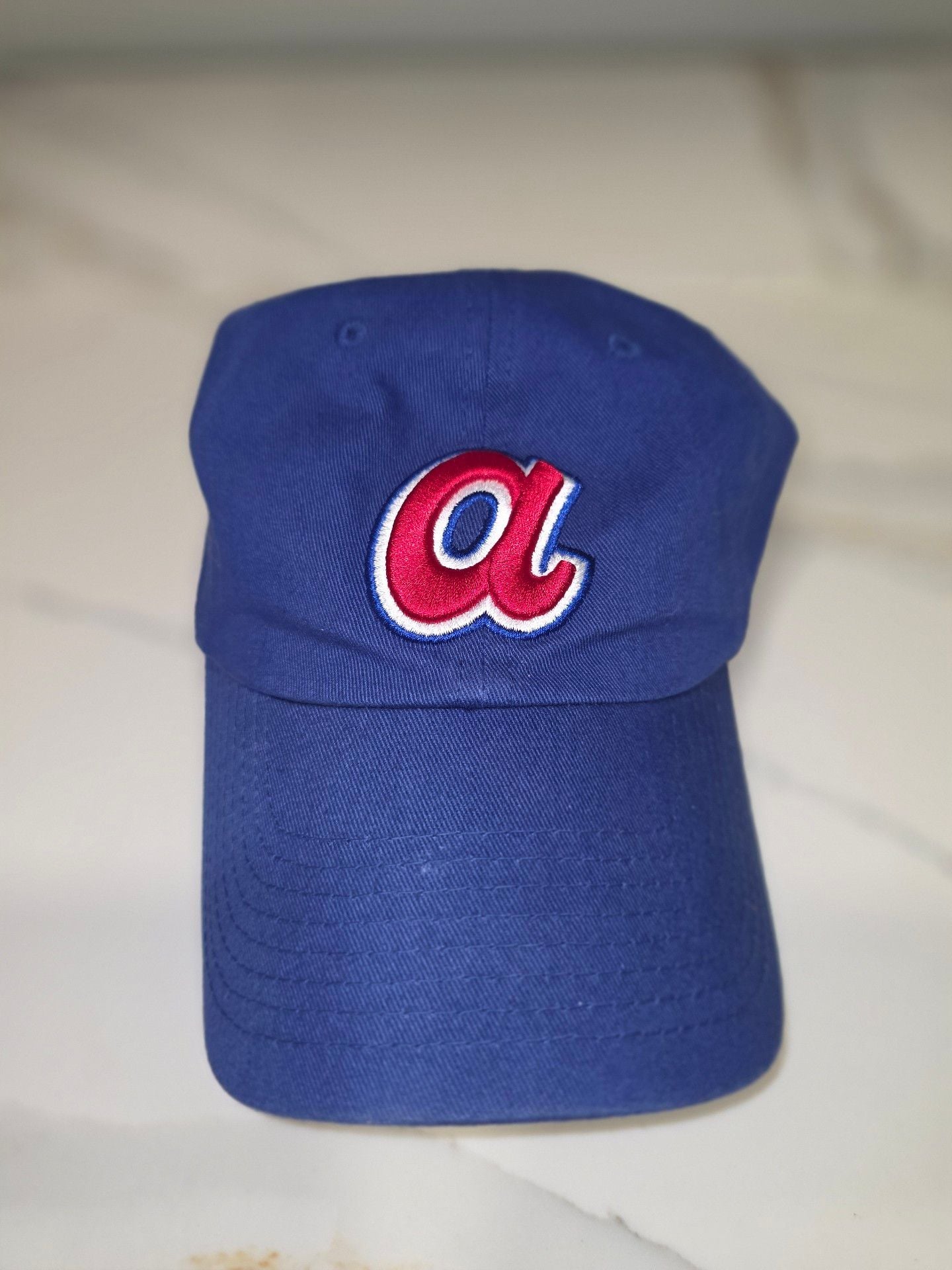 47 Brand Atlanta Braves Cooperstown Classic Franchise Hat Blue 3